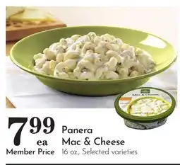 Pavilions Panera Mac & Cheese offer