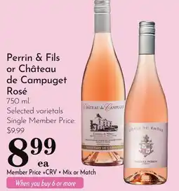 Pavilions Perrin & Fils or Château de Campuget Rosé offer
