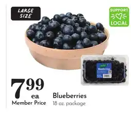 Pavilions Blueberries offer