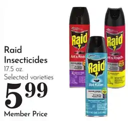 Pavilions Raid Insecticides offer