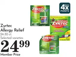 Pavilions Zyrtec Allergy Relief offer