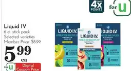 Pavilions Liquid IV offer