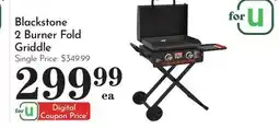 Pavilions Blackstone 2 Burner Fold Griddle offer