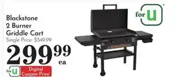 Pavilions Blackstone 2 Burner Griddle Cart offer