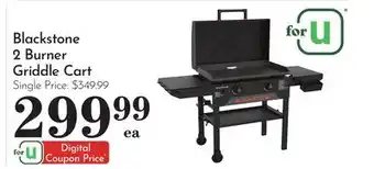 Pavilions Blackstone 2 Burner Griddle Cart offer