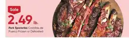 Stater Bros Pork Spareribs offer