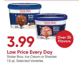 Stater Bros Stater Bros. Ice Cream or Sherbet offer