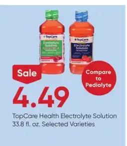 Stater Bros TopCare Health Electrolyte Solution offer