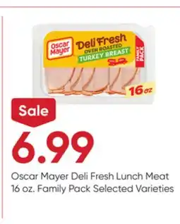 Stater Bros Oscar Mayer Deli Fresh Lunch Meat offer