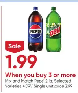 Stater Bros Pepsi offer