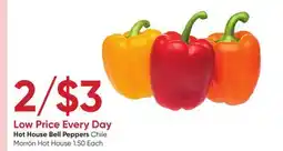 Stater Bros Hot House Bell Peppers offer