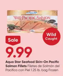 Stater Bros Aqua Star Seafood Skin-On Pacific Salmon Fillets offer