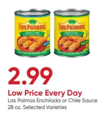 Stater Bros Las Palmas Enchilada or Chile Sauce offer