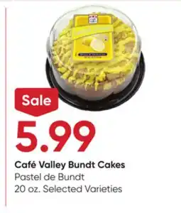 Stater Bros Café Valley Bundt Cakes offer