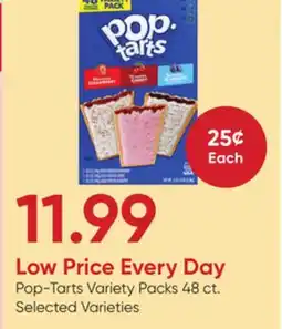 Stater Bros Pop-Tarts Variety Packs offer