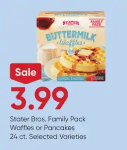 Stater Bros Stater Bros. Family Pack Waffles or Pancakes offer