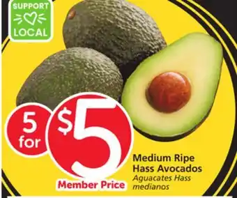 Vons Medium Ripe Hass Avocados offer