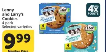 Vons Lenny and Larry's Cookies offer