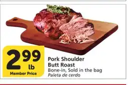 Vons Pork Shoulder Butt Roast offer