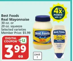 Vons Best Foods Real Mayonnaise offer