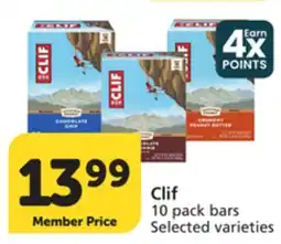 Vons Clif 10 pack bars offer