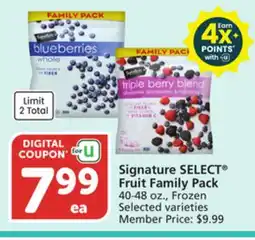 Vons Signature SELECT Fruit Family Pack offer
