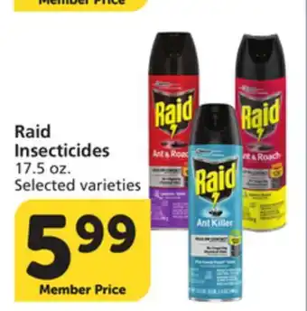 Vons Raid Insecticides offer