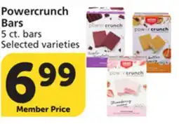 Vons Powercrunch Bars offer