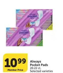 Vons Always Pocket Pads offer