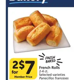 Vons French Rolls offer