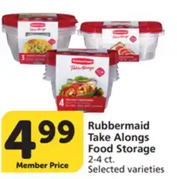 Vons Rubbermaid Take Alongs Food Storage offer