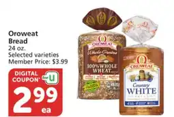 Albertsons Oroweat Bread offer