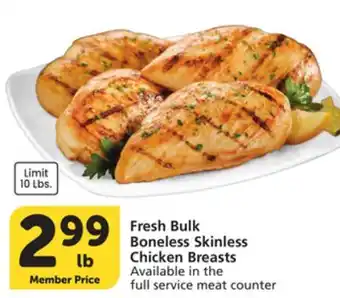 Albertsons Fresh Bulk Boneless Skinless Chicken Breasts offer