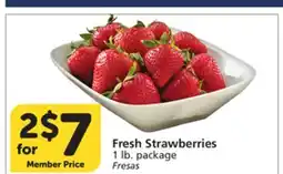 Albertsons Fresh Strawberries offer