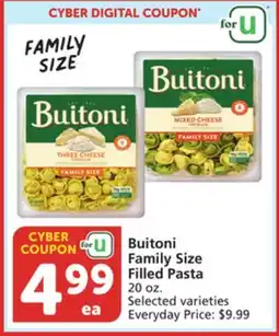Albertsons Buitoni Family Size Filled Pasta offer