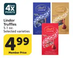Albertsons Lindor Truffles offer