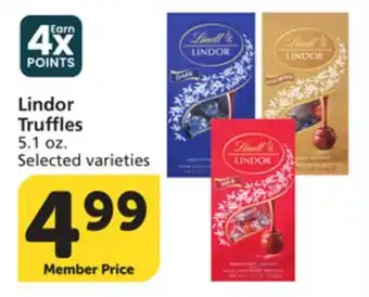 Albertsons Lindor Truffles offer