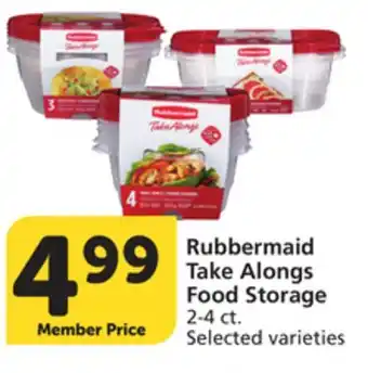 Albertsons Rubbermaid Take Alongs Food Storage offer