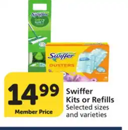 Albertsons Swiffer Kits or Refills offer