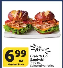 Albertsons Grab'N Go Sandwich offer
