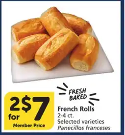 Albertsons French Rolls offer