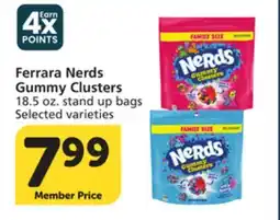 Albertsons Ferrara Nerds Gummy Clusters offer