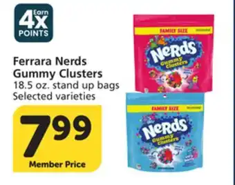 Albertsons Ferrara Nerds Gummy Clusters offer
