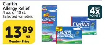 Albertsons Claritin Allergy Relief offer