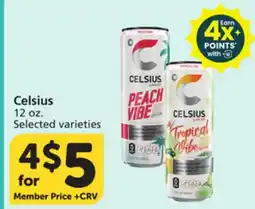 Albertsons Celsius offer