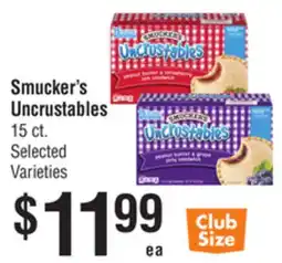 Smart & Final Smucker's Uncrustables offer