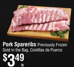Smart & Final Pork Spareribs offer