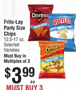 Smart & Final Frito-Lay Party Size Chips offer