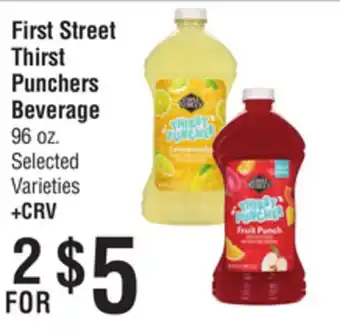 Smart & Final First Street Thirst Punchers Beverage offer