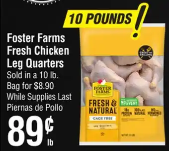 Smart & Final Foster Farms Fresh Chicken Leg Quarters offer